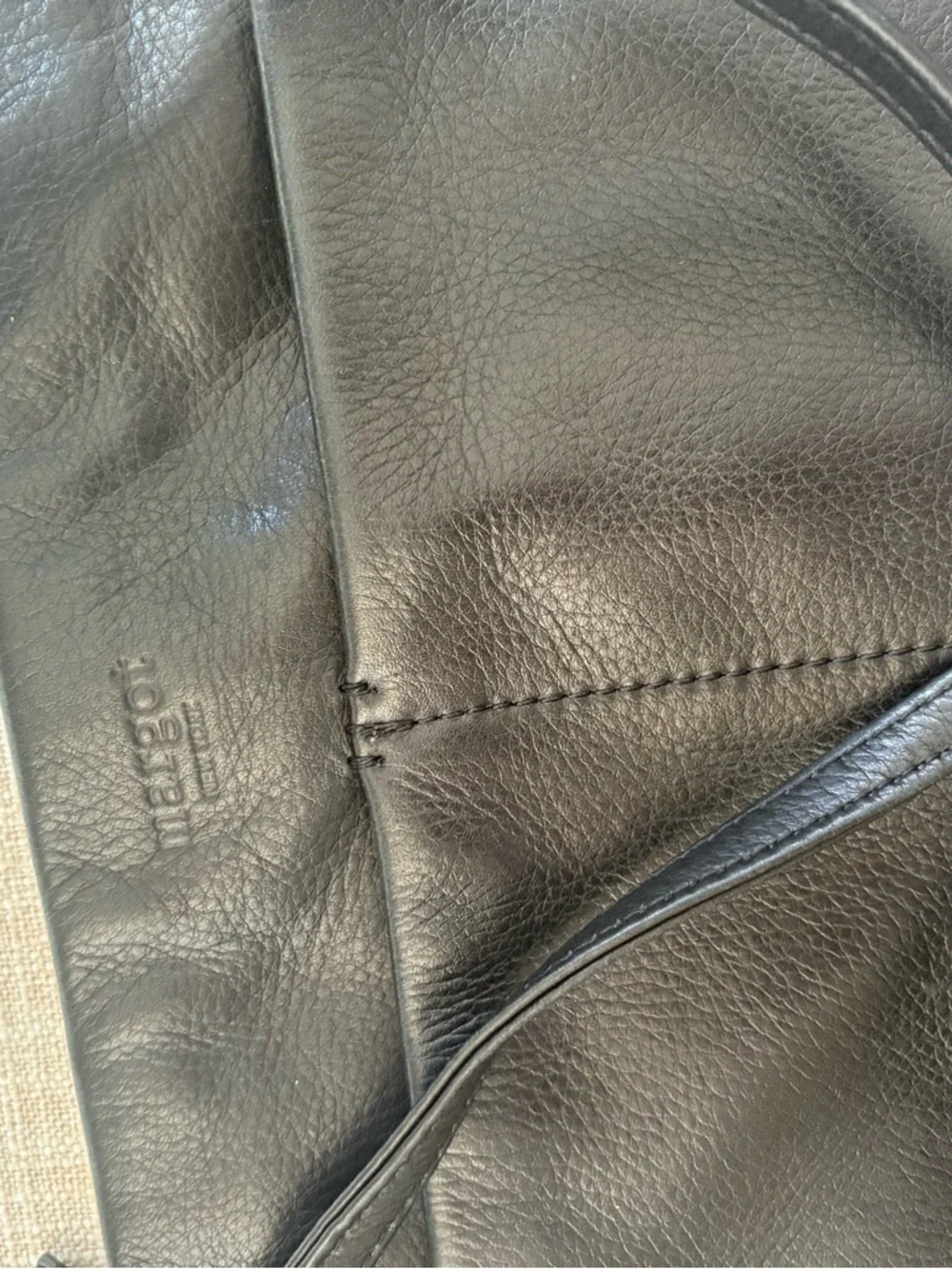 Margot Black Leather Crossbody Bag Minimalist Soft Leather Everyday Purse